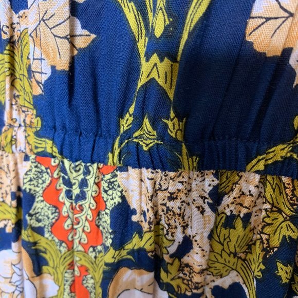 Panache Maxi length Faux Wrap‎ Dress with Snaps Size Medium - Picture 8 of 16